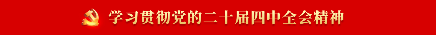 學(xué)習(xí)貫徹黨的二十屆四中全會(huì)精神